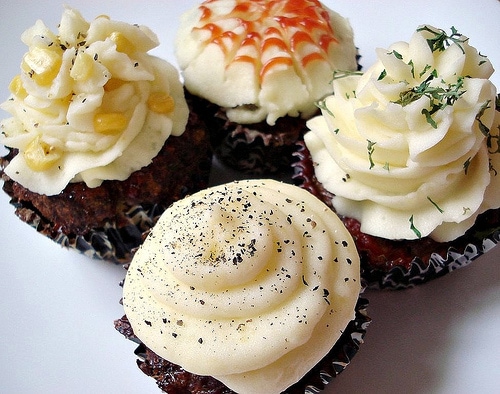 Meatloaf cupcakes