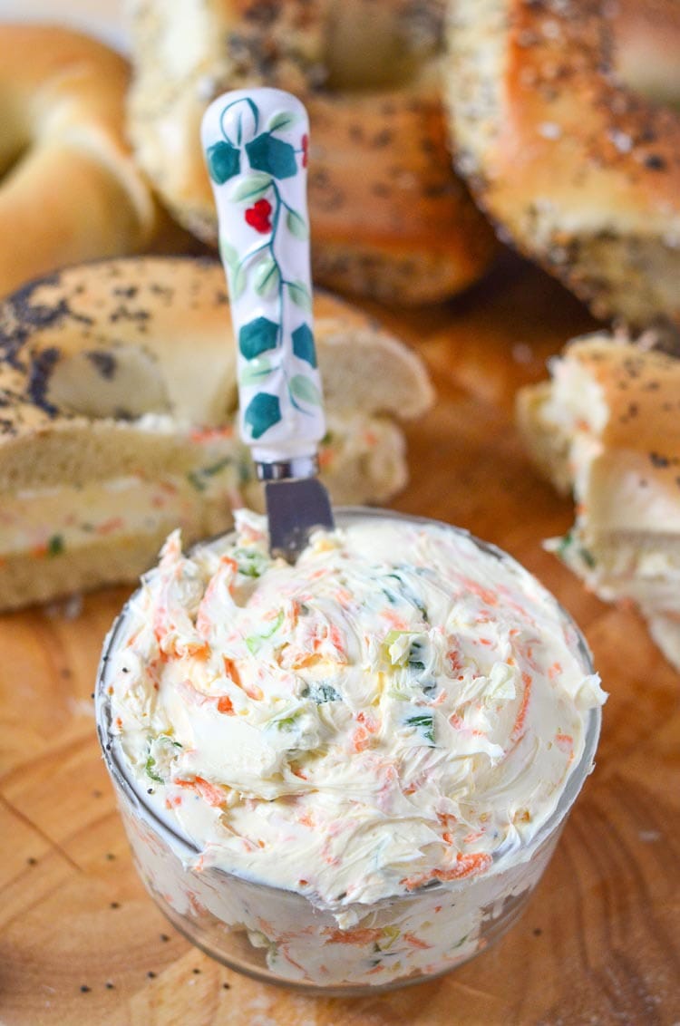 vegetable cream cheese