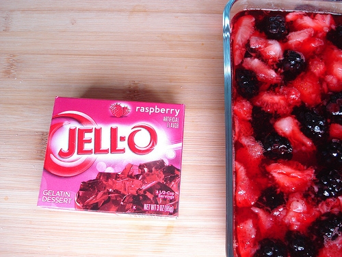  Berry Raspberry Jello