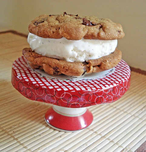 Chocolate Chip Ice Cream Sandwich