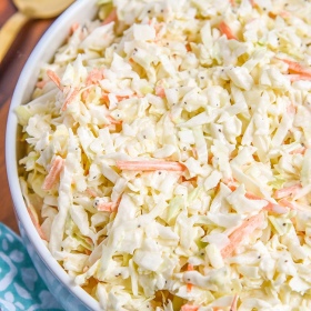 Homemade Simple Coleslaw Recipe