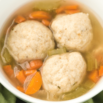 matzo balls in chicken soup