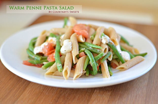 Warm Penne Pasta Salad