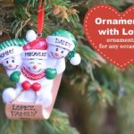 Personalizing Christmas | Ornaments with Love