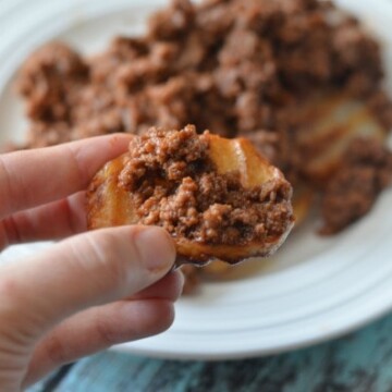 sloppy joe potato bites