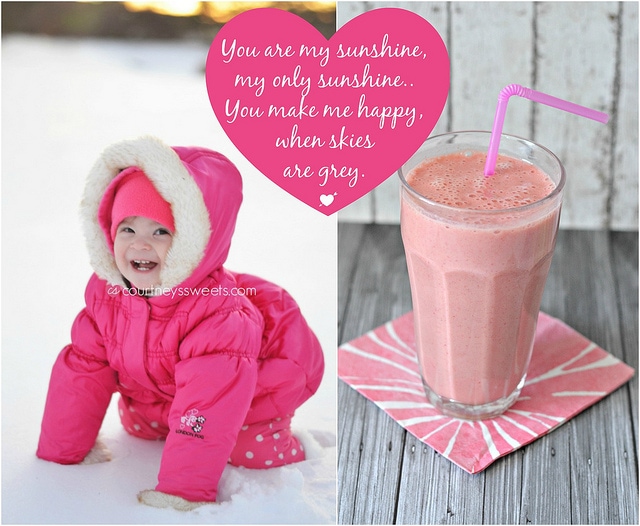 you are my sunshine smoothie