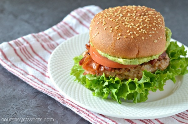 Grilled Chicken BLT Burgers