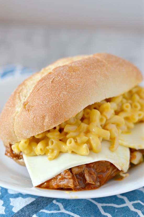 Pulled Pork Mac - Budget Friendly meals #RollIntoSavings #Shop