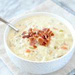 New England Clam Chowder Recipe with Flounder