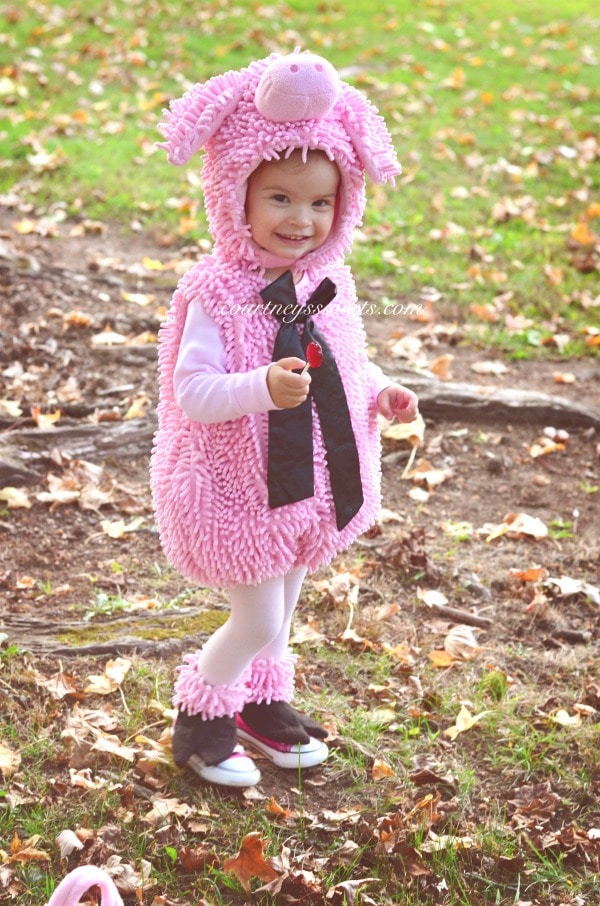Squiggly Piggy Toddler Halloween Costume | Chasing Fireflies 