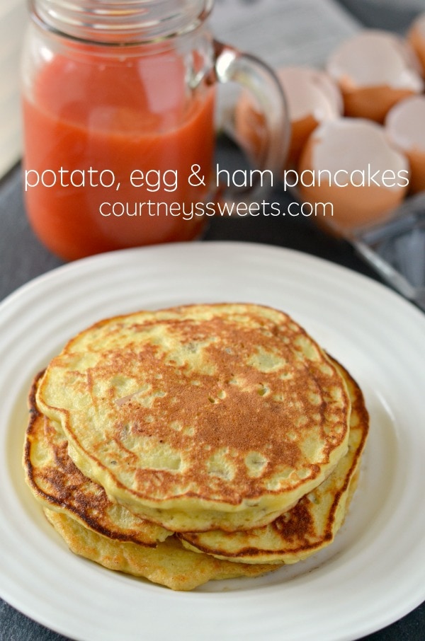 Potato, Egg and Ham Pancakes - Kid Approved, Kid Friendly Recipe