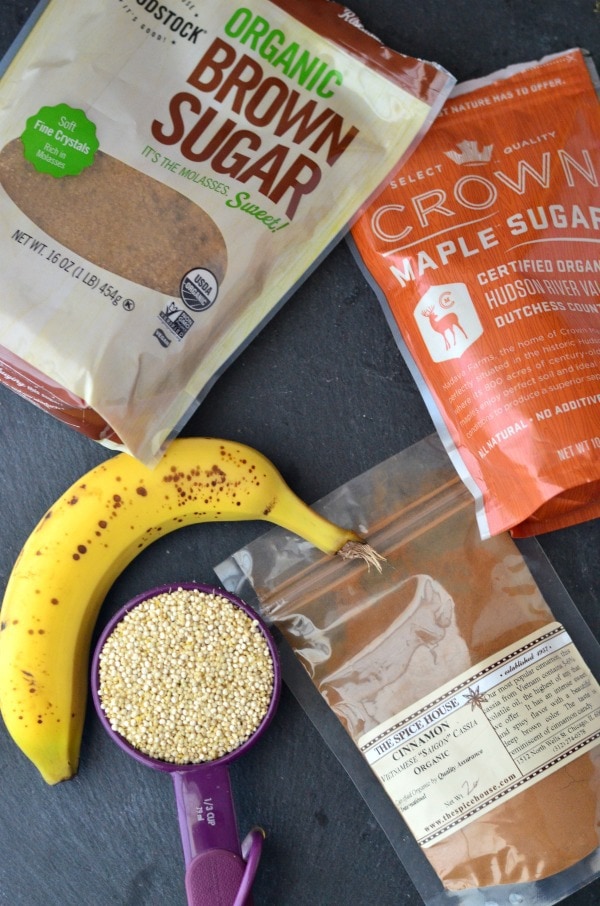 oat free quinoa oatmeal breakfast