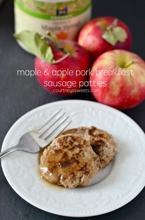 Maple & Apple Pork Breakfast Sausage Patties