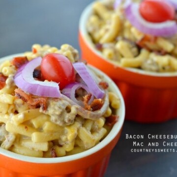 Bacon Cheeseburger Mac and Cheese