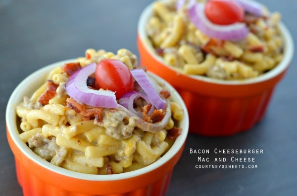 Bacon Cheeseburger Mac and Cheese