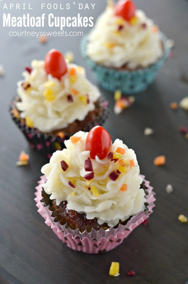 April Fools' Meatloaf Cupcakes