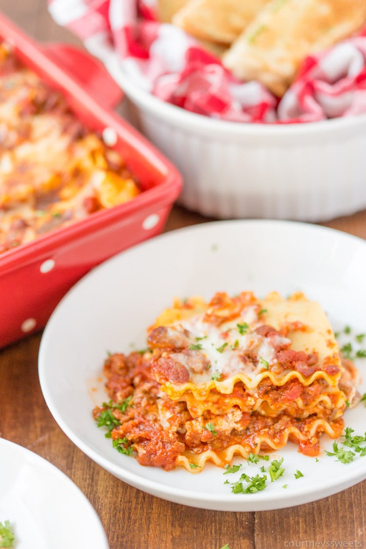 Lasagna Bolognese 