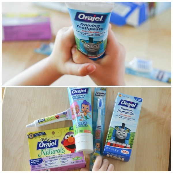 Toddler Tooth Care, plus enter the Smilestone Contest from Orajel