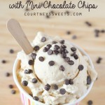 Folgers Vanilla Latte Ice Cream with Mini Chocolate Chips