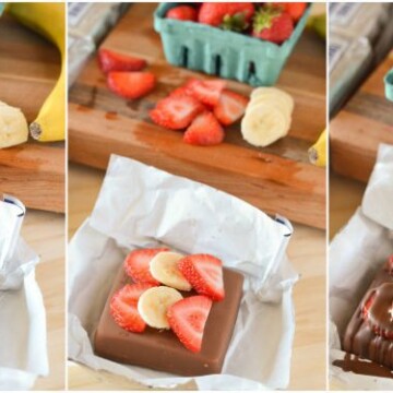 Strawberry Banana Klondike Bars Recipe