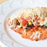 Chicken Parmesan with Zucchini and Mushrooms with Homemade Garlic Bread / Italian Surprise Party Feast. 2 Easy Recipes and find all the ingredients like Bertolli products at your local Ahold Supermarket!