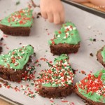Christmas Tree Holiday Brownies