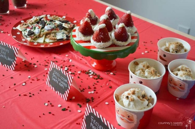 OREO Cookie Ball Stuffed Strawberries + Holiday Cookie Party