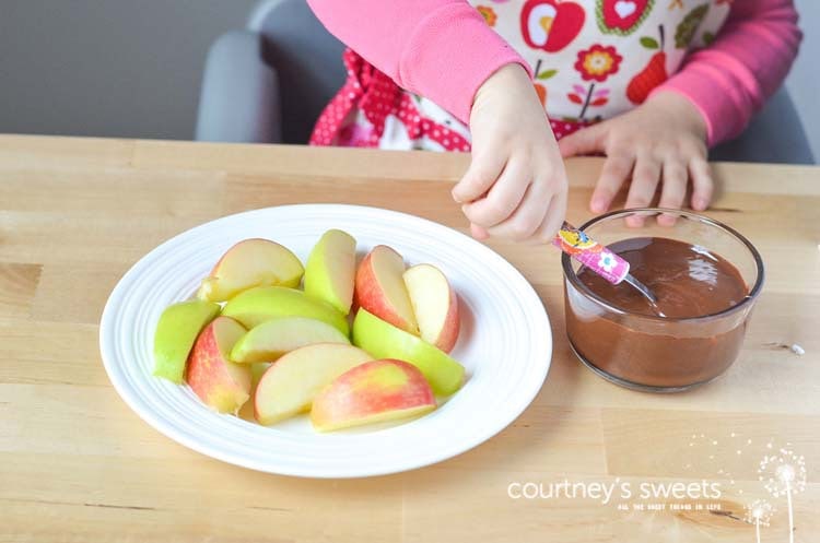 Our easy Chocolate Caramel Apple Nachos Recipe is FUN way to eat an apple a day!