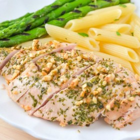 Garlic and Parsley Baked Chicken Breasts with Perdue Simply Smart