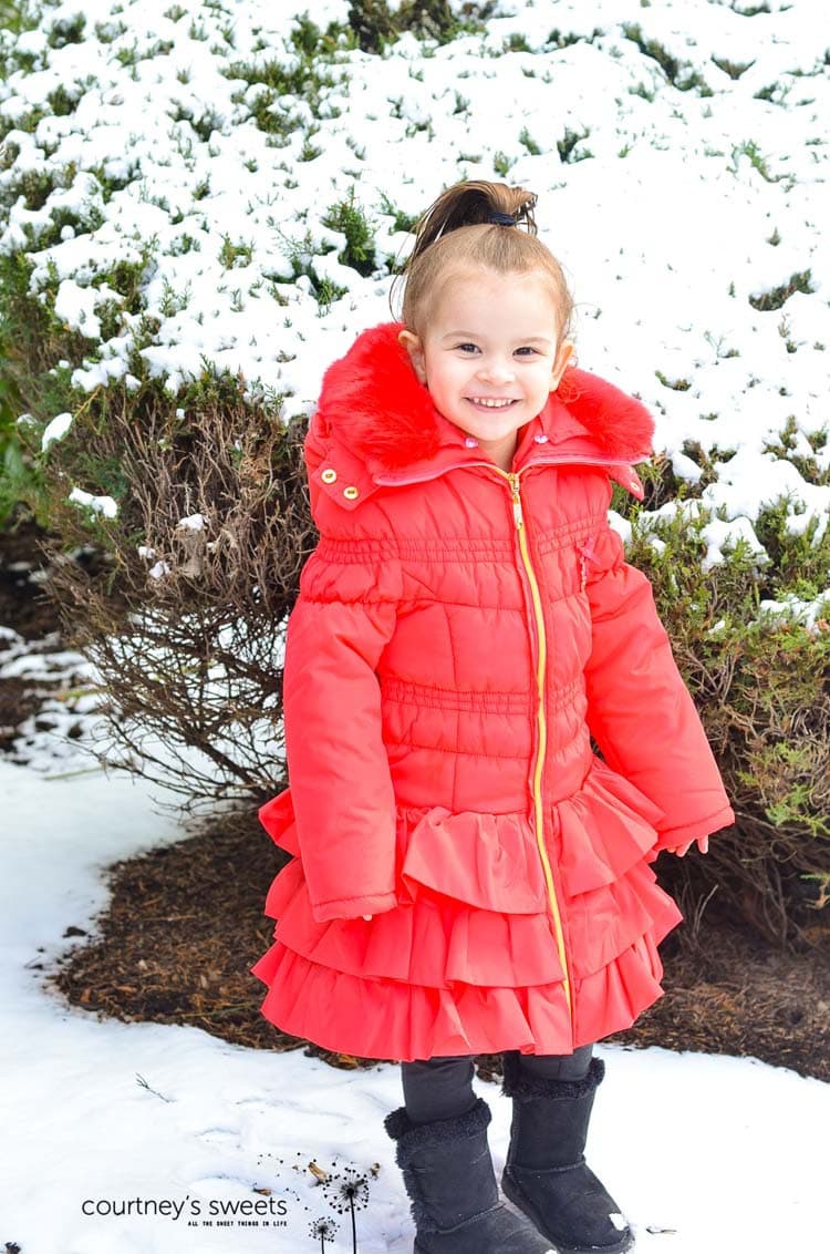 Stylish, Warm and Cozy in Ruffles |Chasing Fireflies Puffer Coat