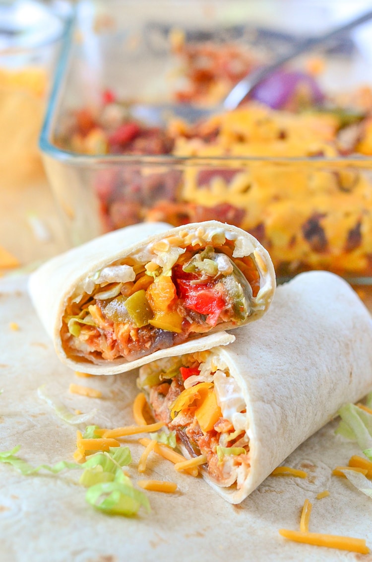 Chicken Burritos