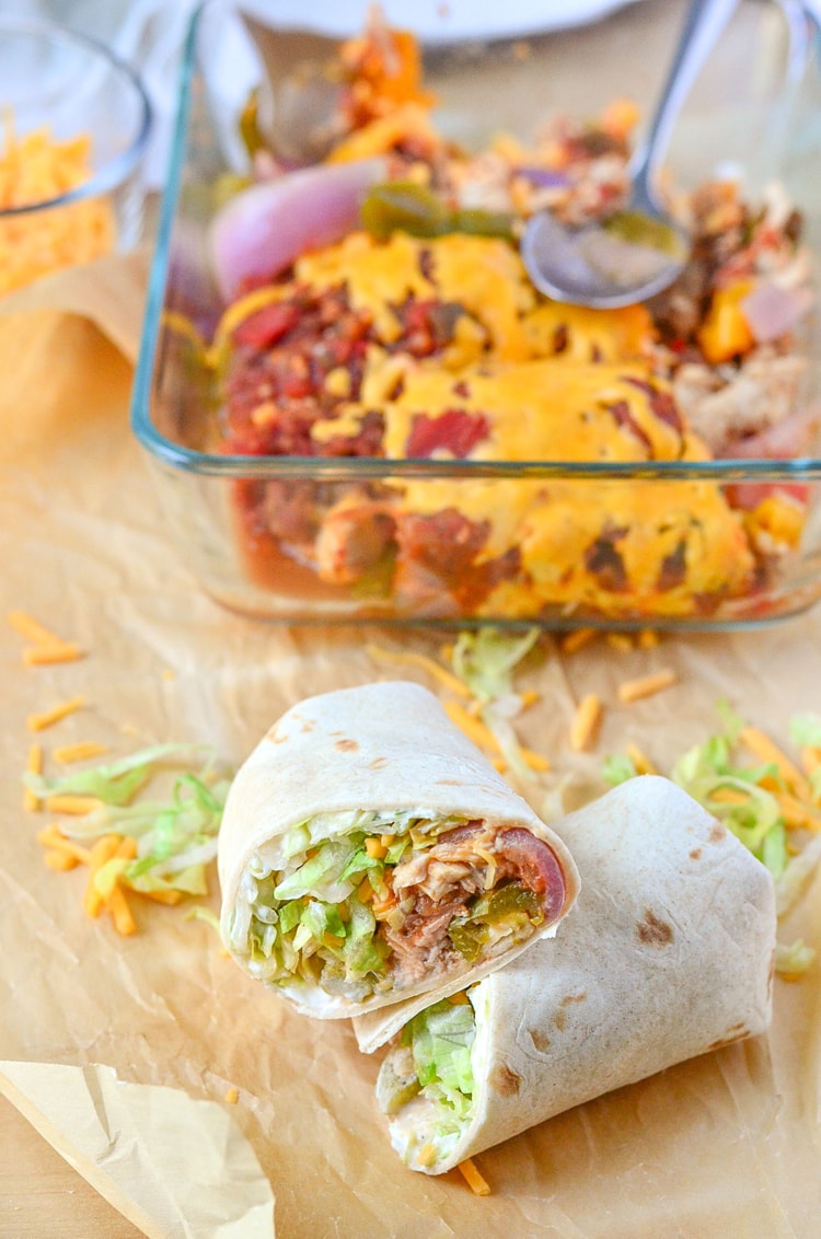 Our Chicken Burrito Recipe 