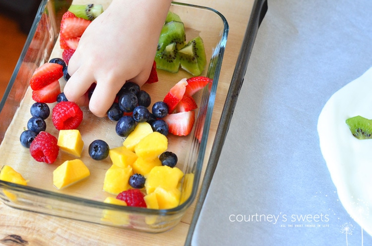 fresh frozen yogurt bark