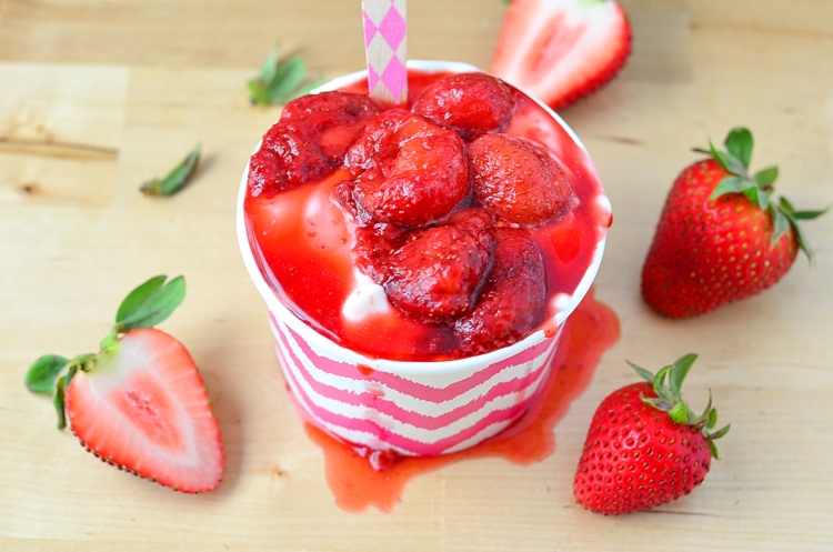 Semi-Homemade Strawberry Yogurt Recipe. This is great for lunches, especially kids lunch boxes for back to school We take delicious REAL food to make Strawberry Yogurt! Easy to make and a healthy snack. Great for those on a budget who love yogurt.