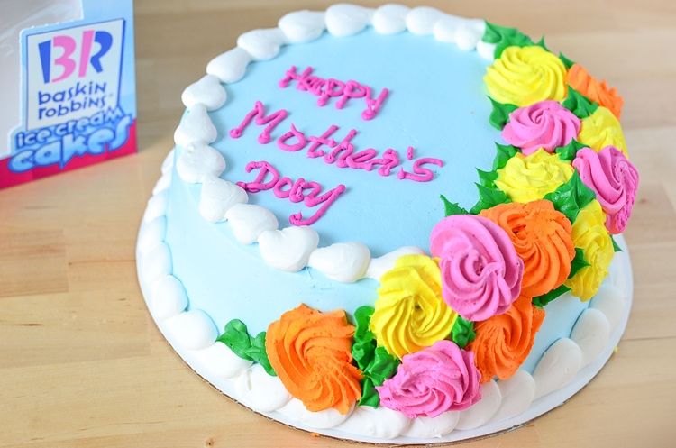 The Almost Perfect Mother's Day | p.s. ice cream cake (Baskin-Robbins)