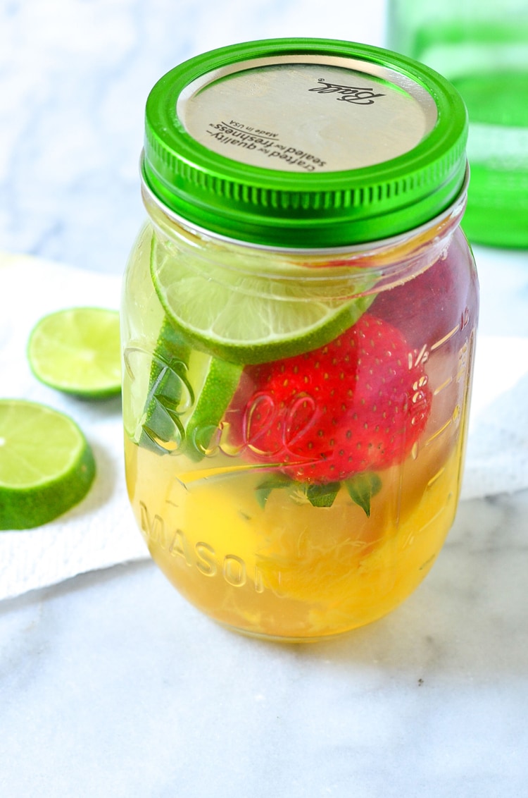 Strawberry Mango Infused Water