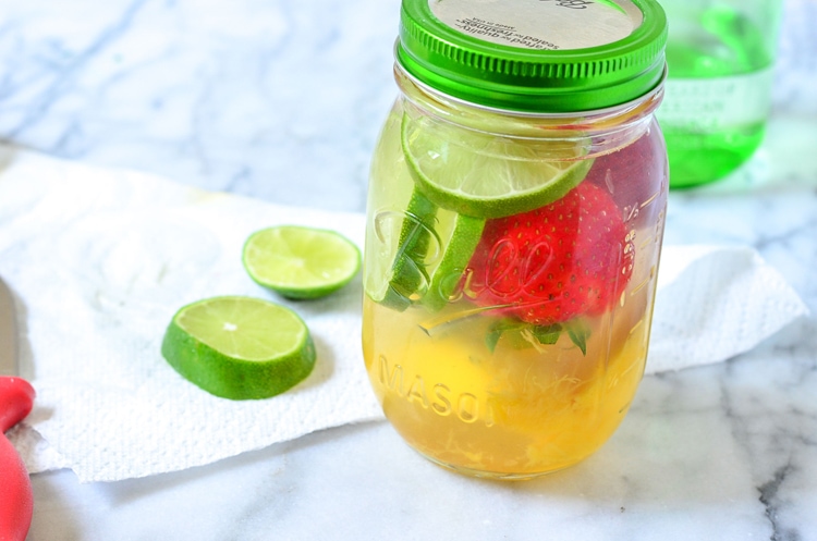 mango infused water