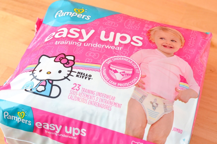 Helping your toddler feel at ease on long trips and potty training with Pampers Easy Ups. Teaching them how to empower themselves.