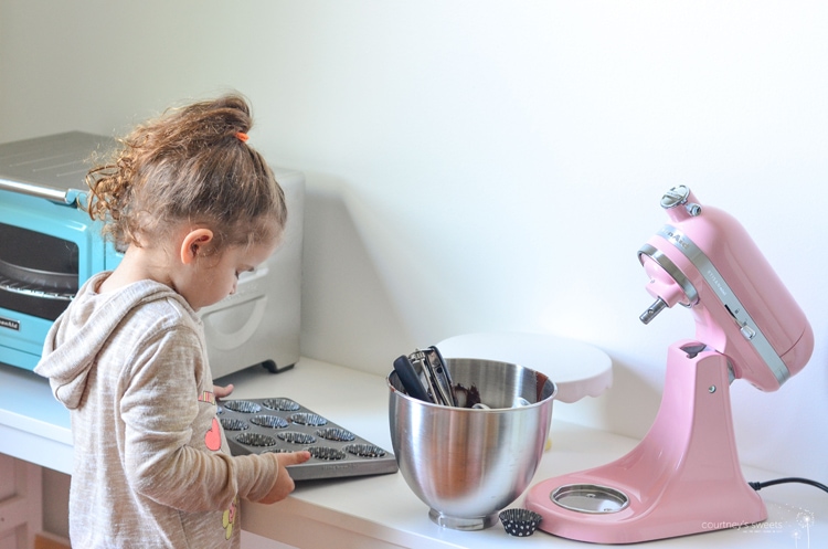 Mini Ice Cream Brownie Muffins - National Kids Take Over the Kitchen Day Easy Recipes and Fun for the family