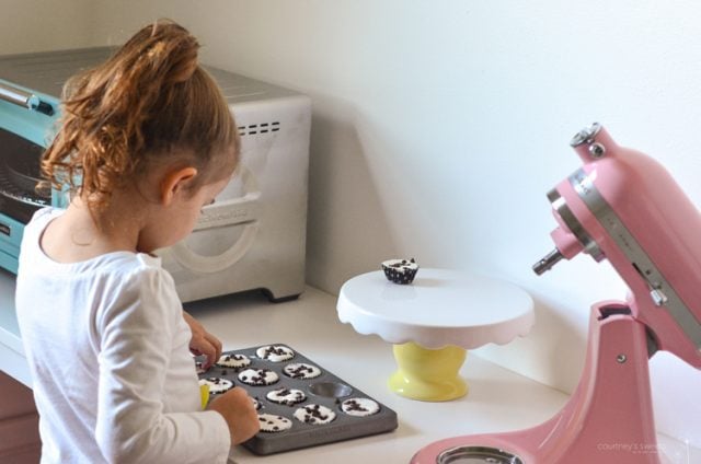 Mini Ice Cream Brownie Muffins - National Kids Take Over the Kitchen Day Easy Recipes and Fun for the family