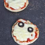 Our mini mummy pizza pie is a great way to get into Mini Chef Mondays with your child and celebrate with a Halloween recipe!