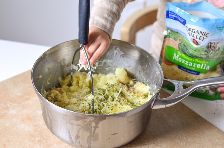 cheesy garlic mashed potatoes recipe