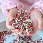 We're getting Merry on Mini Chef Mondays with Christmas Nonpareils! It's a kid-friendly homemade holiday candy recipe