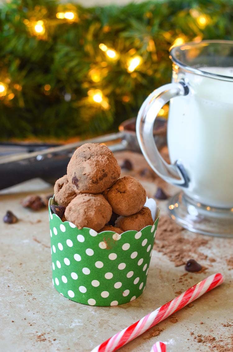 hot chocolate truffles