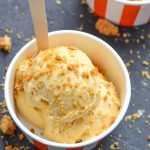 Quick and Easy Pumpkin Cheesecake Dip served along with fresh hot chocolate with frozen clouds! Perfect for Holiday entertaining and parties.