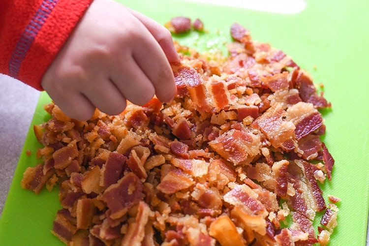 homemade bacon bits