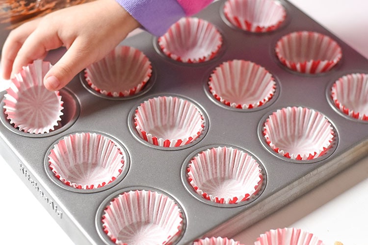 muffin liners for chocolate candy