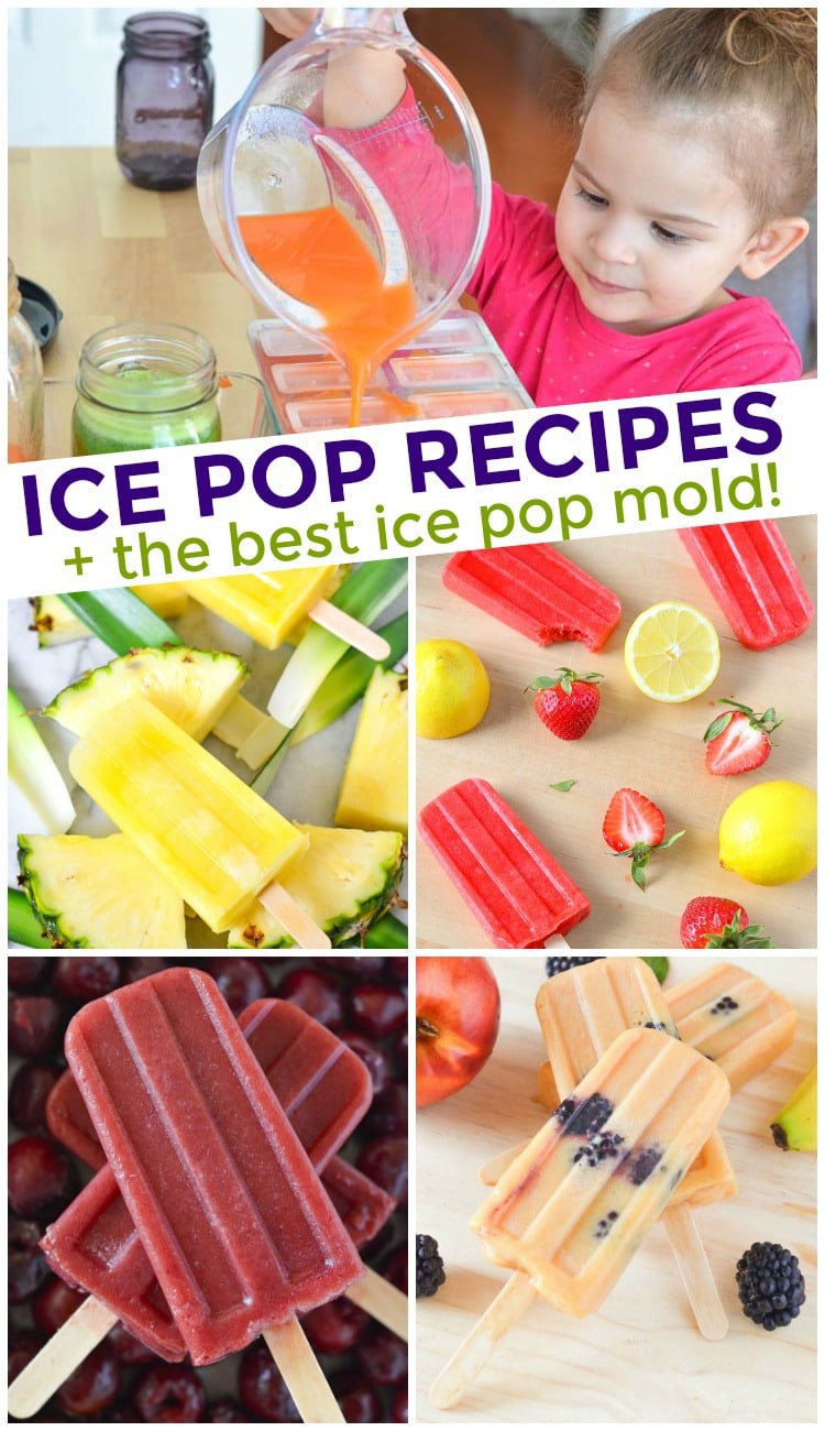 Homemade Ice Pop Recipes - Courtney's Sweets