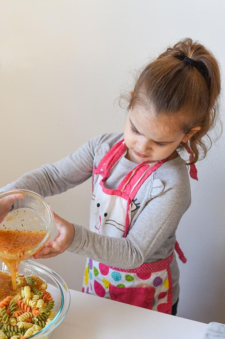 Colorful Pasta Salad Kid Friendly Recipe