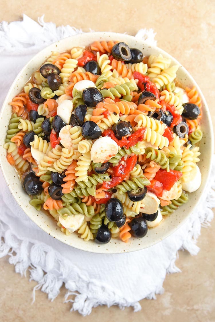 Tri Color Pasta Salad